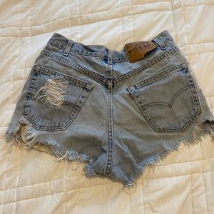 Vintage Levi’s Jean Shorts